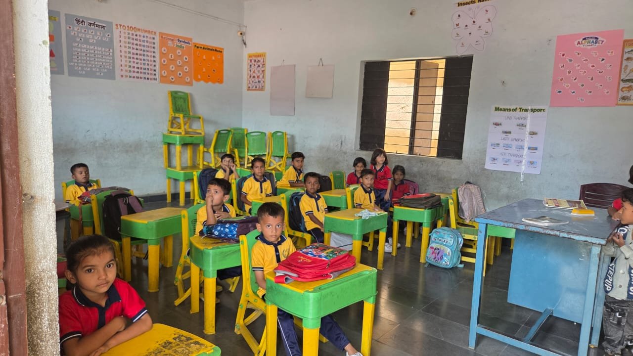 Modern classroom